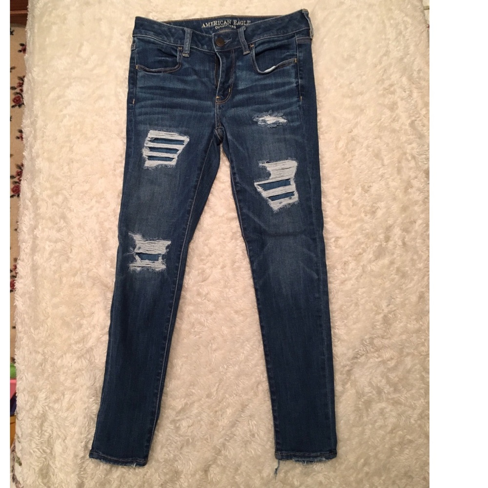American Eagle high waisted skinny jeans